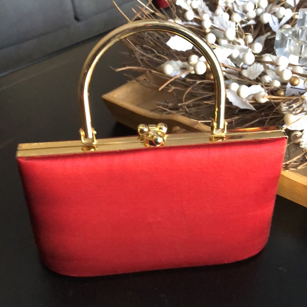 Valerie Stevens Satin Evening Bag